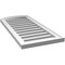 Ekena Millwork Arch Top Surface Mount PVC Gable Vent: Non-Functional, w/2"W x 1-1/2"P Brickmould Frame, 16"W x 32"H GVPAR16X3202SN - alternate 5